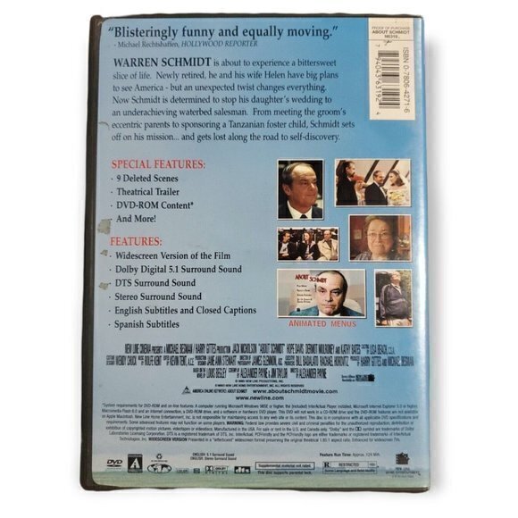About Schmidt - DVD -‎ Jack Nicholson - Picture 2 of 3
